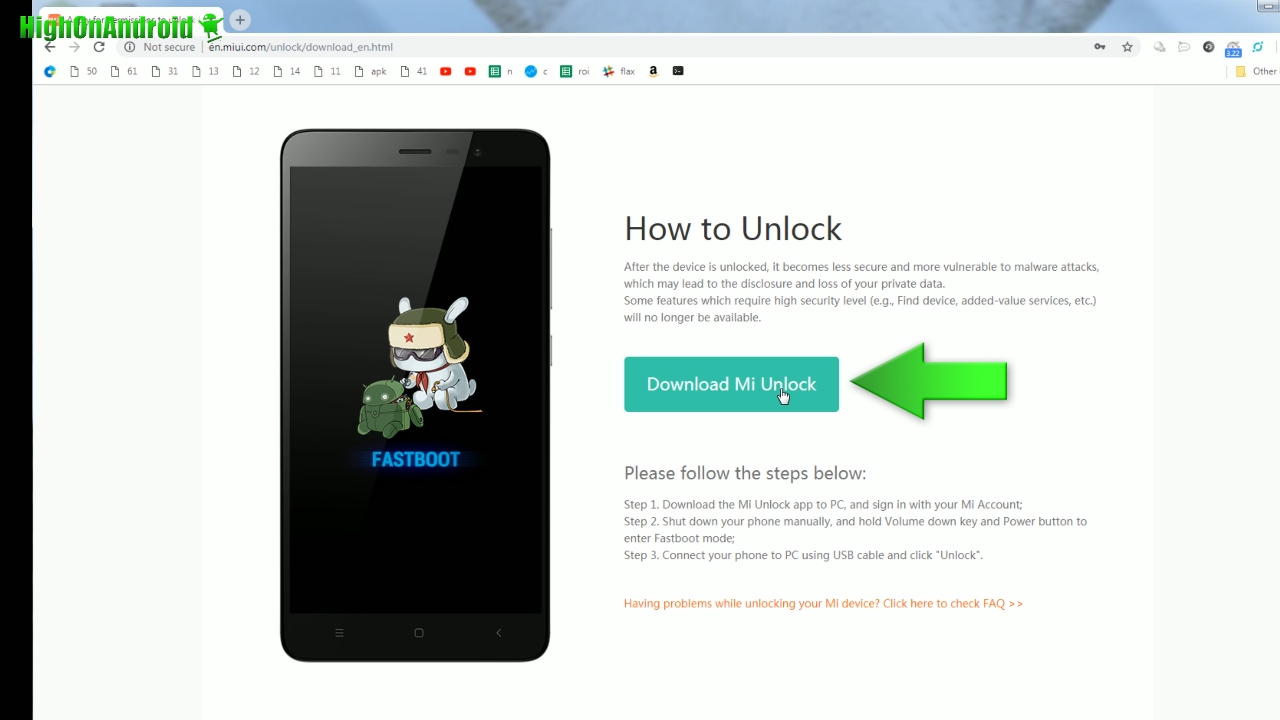 how to unlock bootloader android